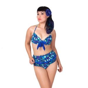 NWT TATYANA Peacock 2 piece